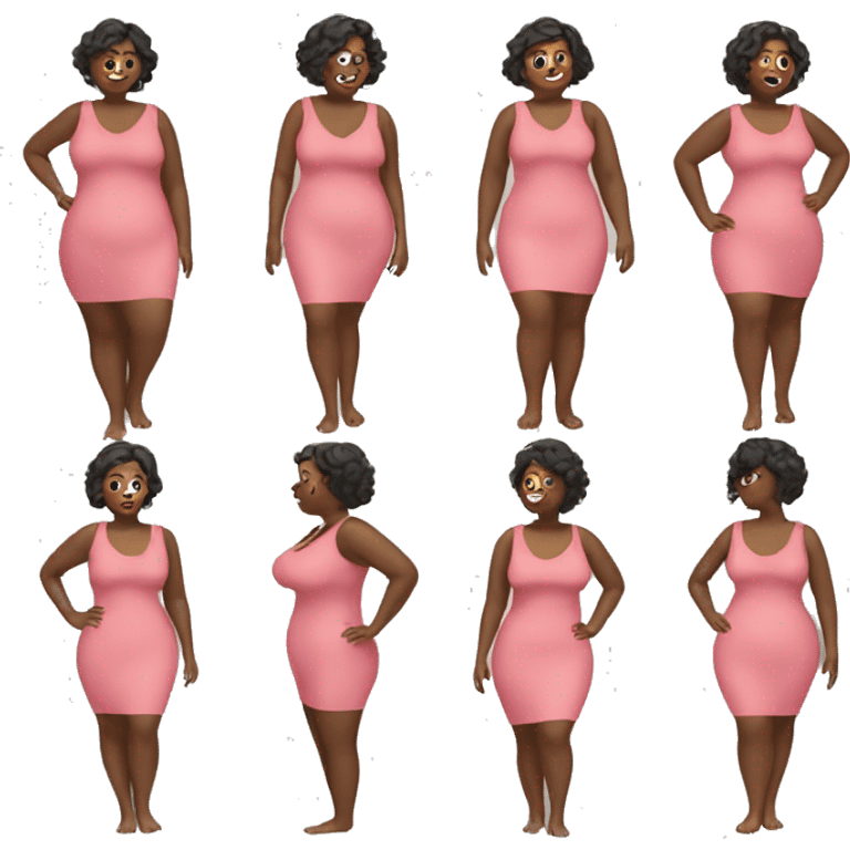 Plus sized woman  emoji