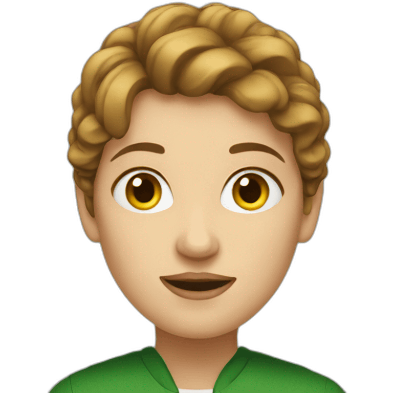 Irish woman emoji