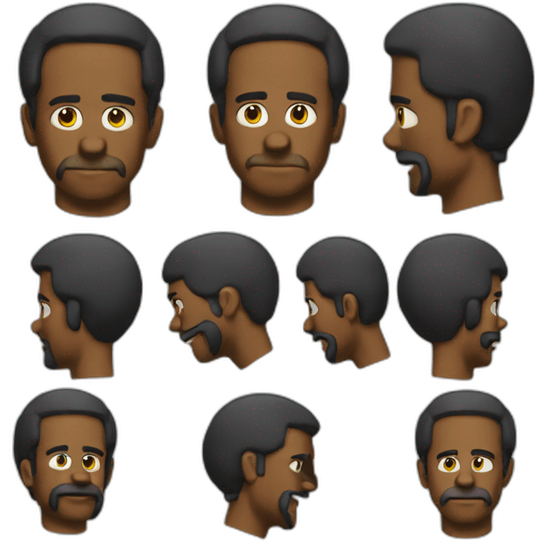 Black Homer Simspons emoji