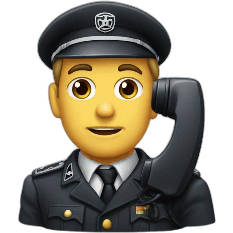 Téléphone nazi emoji