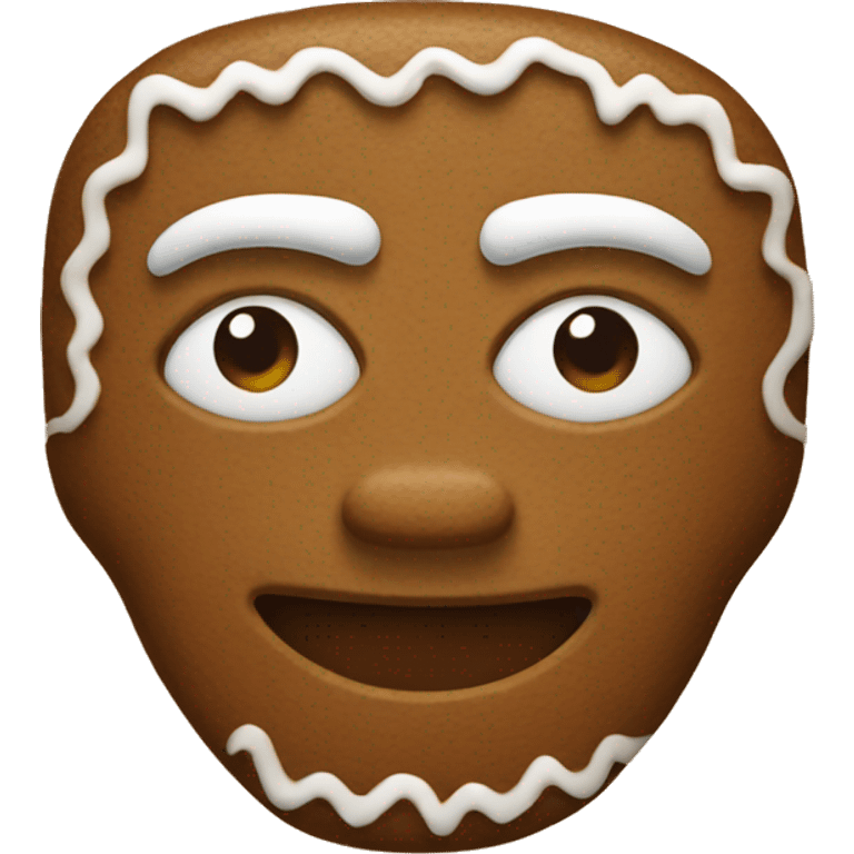 Gingerbread emoji