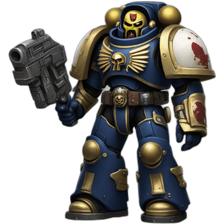 space marine, warhammer emoji