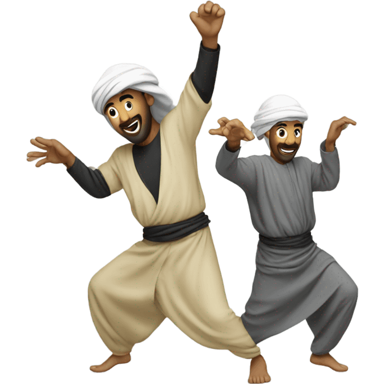 Arabs dancing  emoji