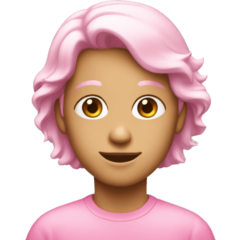 The work pink in a rectangle emoji