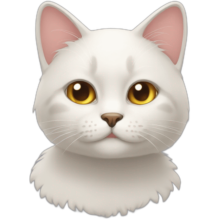 Gato con stickers  emoji