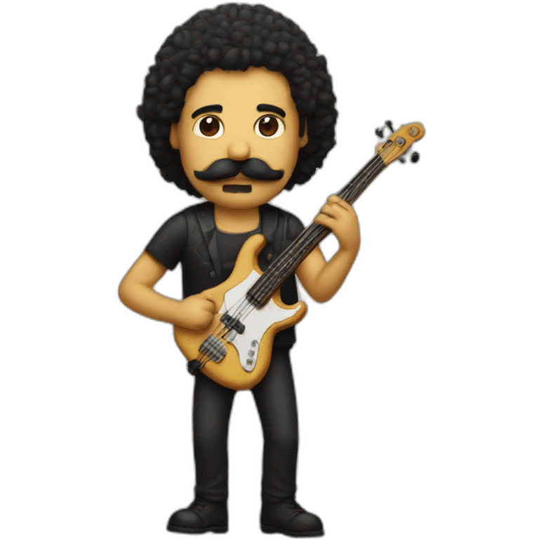 mustache bassist emoji