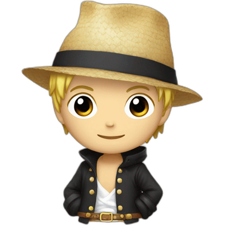 one piece chibi emoji