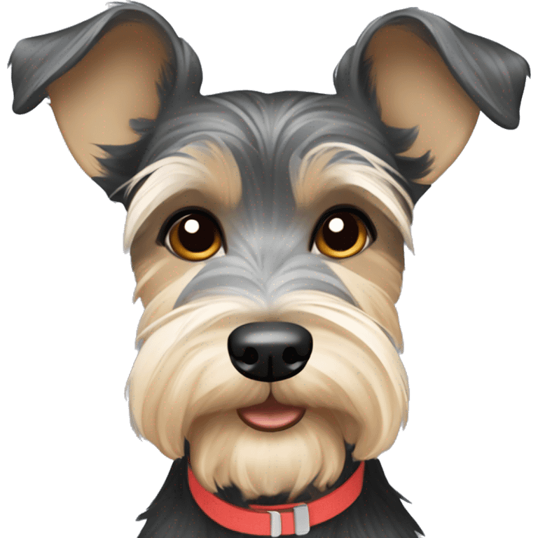 Yorky schnauzer mix ￼ emoji