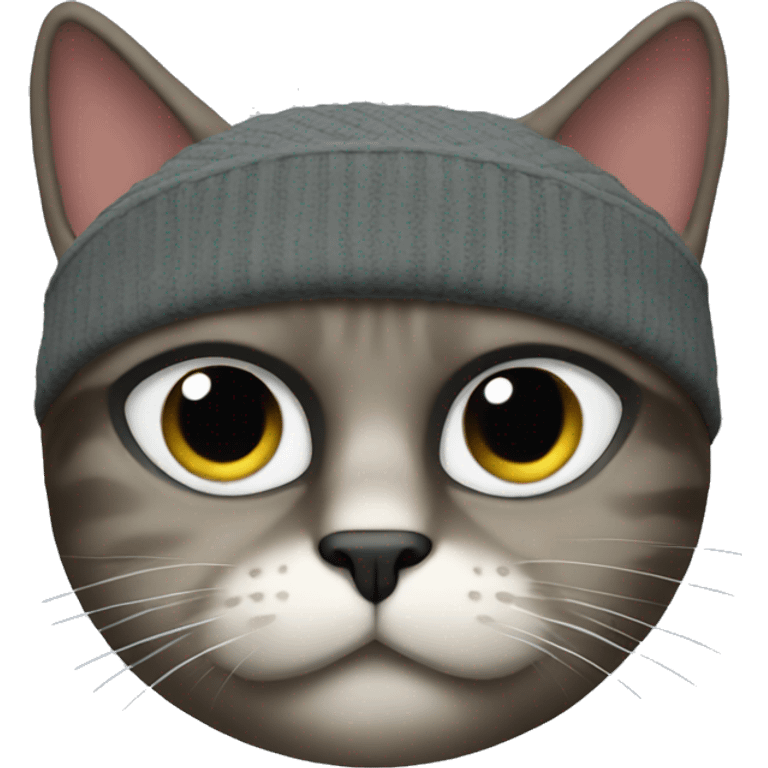 cat with ski mask  emoji