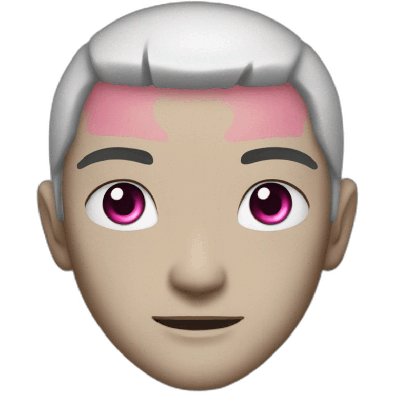 Hidan with pink eyes  emoji