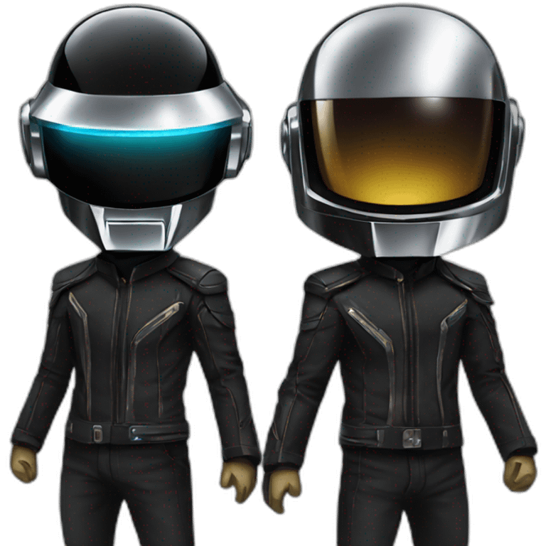 anime style daft punk emoji