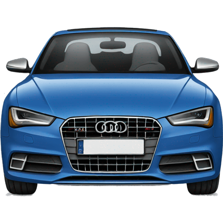 Blue Audi emoji