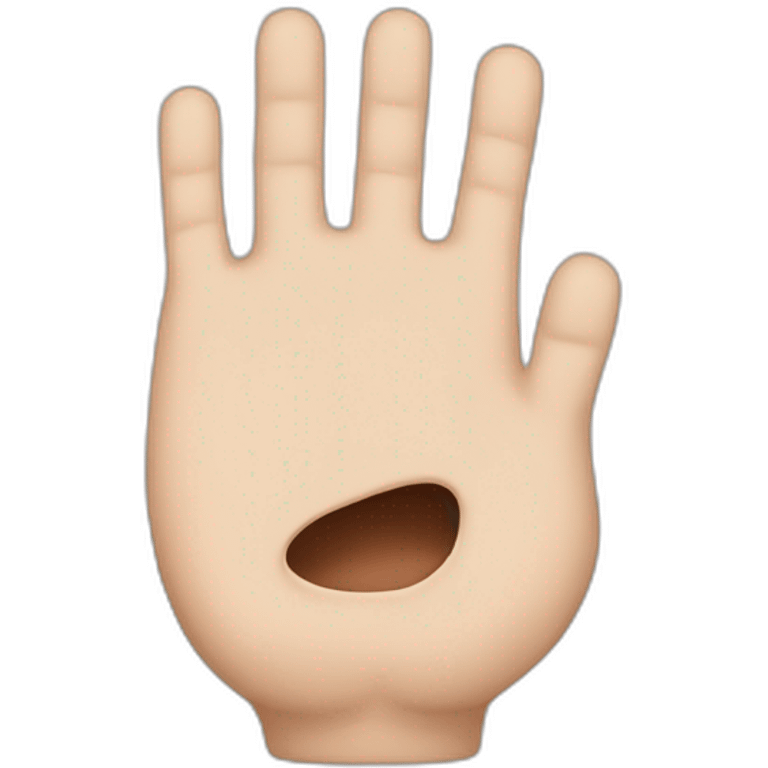 hand on head emoji