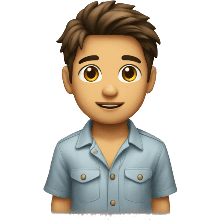 Niño rubio emoji