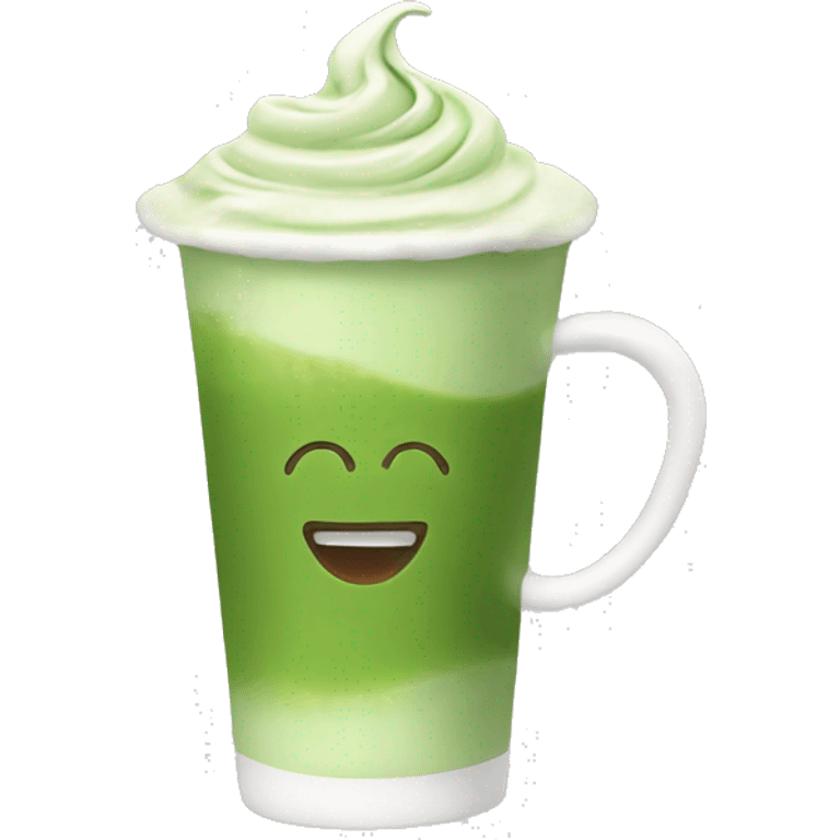 Matcha latte emoji