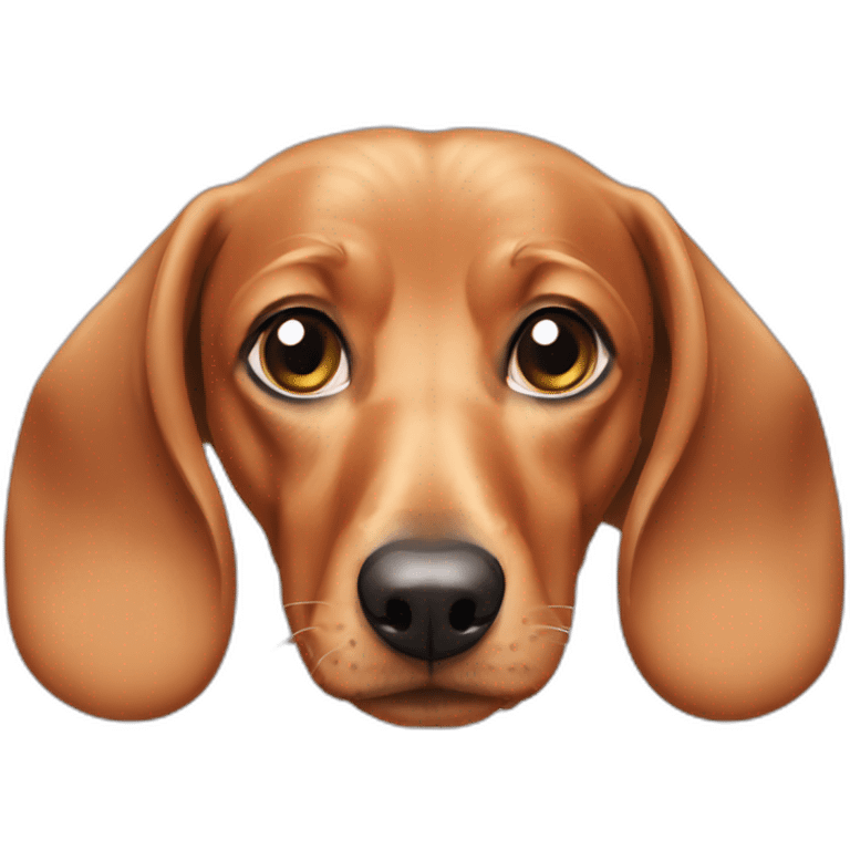 Dachshunds perplexe emoji