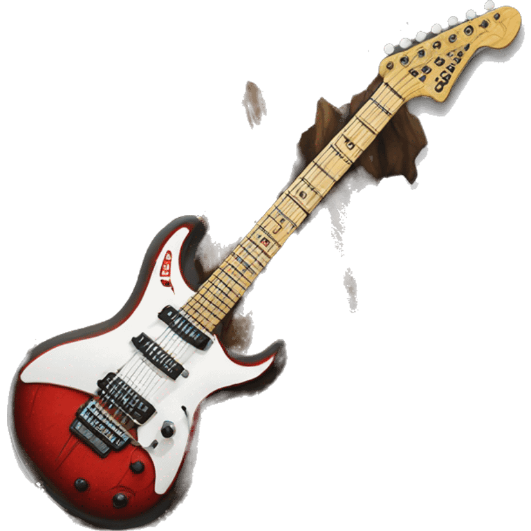 Iron Maiden adrian smith guitar emoji