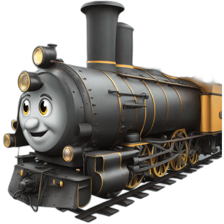 BIG Boy steam locomotive emoji