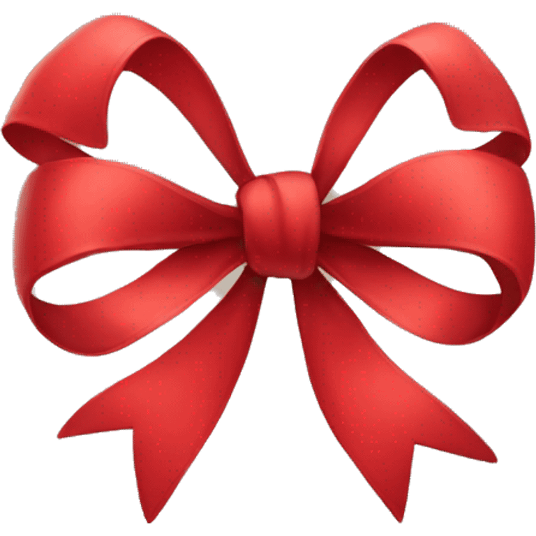 Red bow emoji