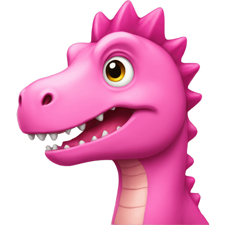 pink dino emoji