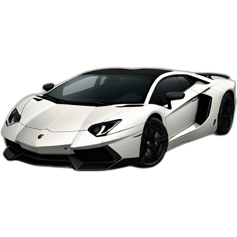 lamborghini aventador emoji