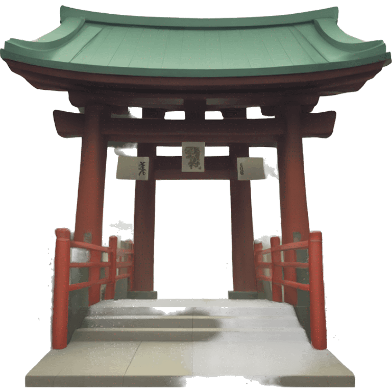 japanese long shrine emoji