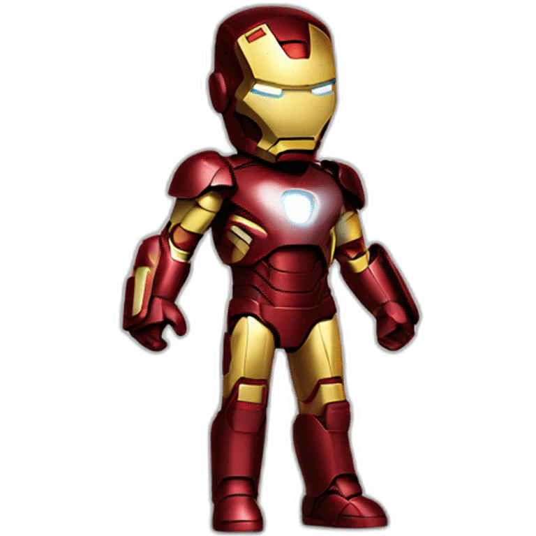 iron man, Waist Shot emoji