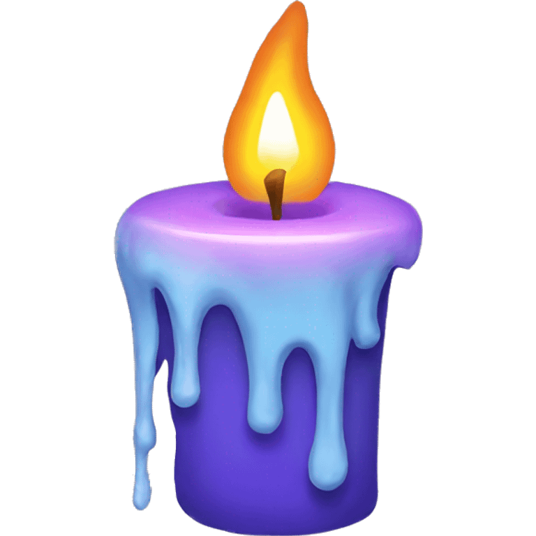 melting candle emoji