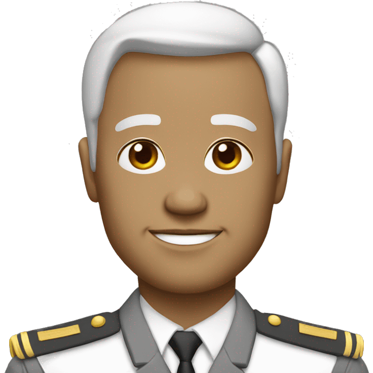 Commander in Chief white skin emoji