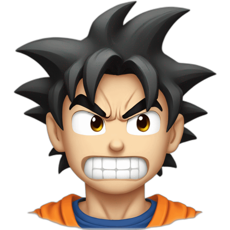 Angry goku emoji