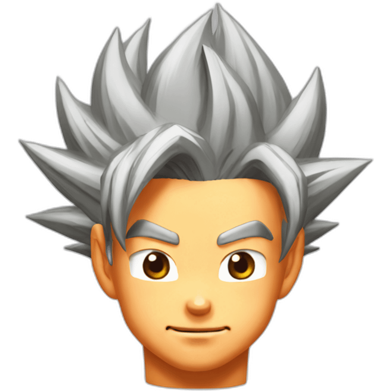 Goku from dragon ball z emoji