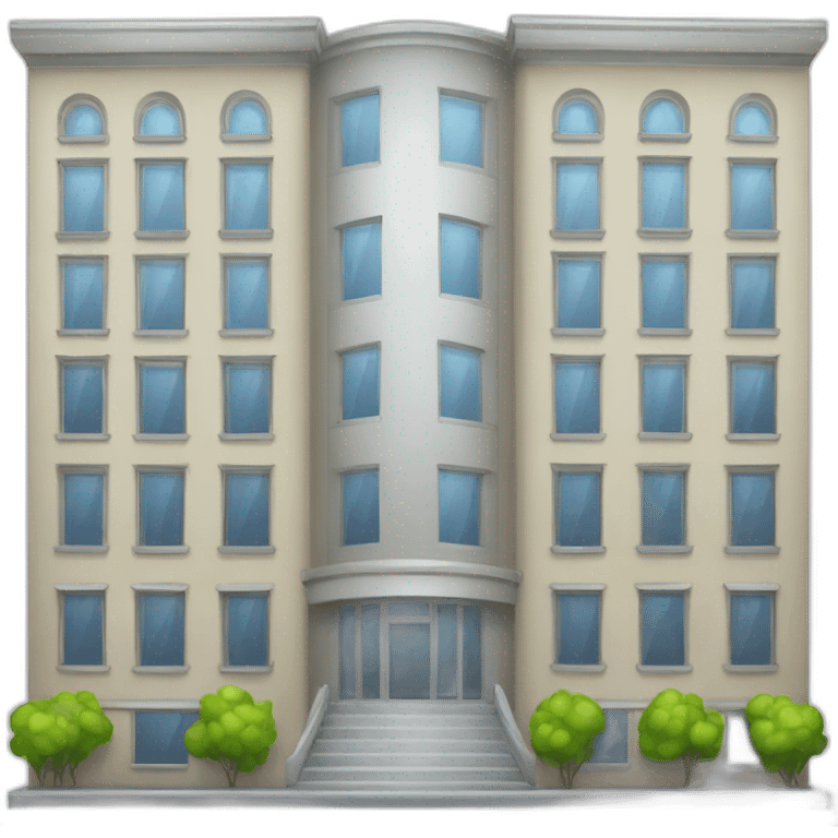 fancy office building emoji