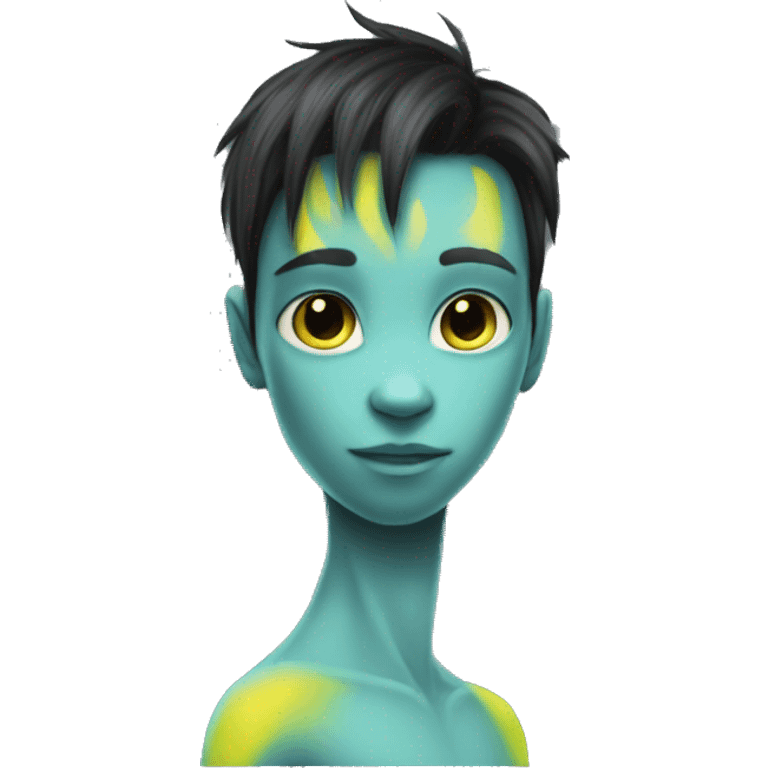 na'vi human teen hybrid boy tail emoji