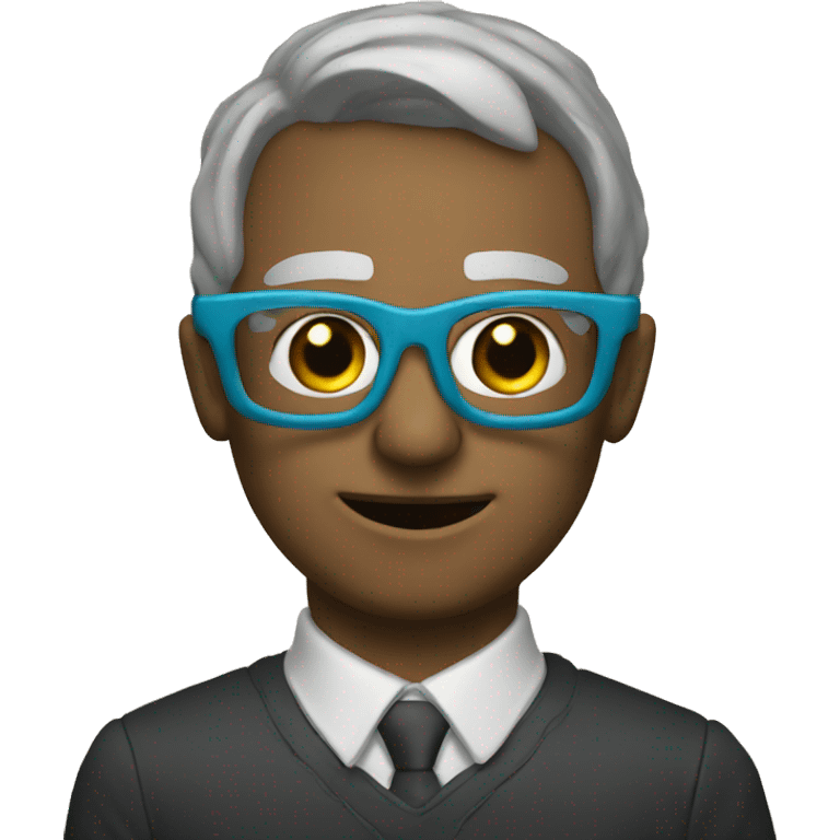 Ellon Mask with glasses  emoji