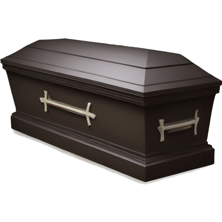 Coffin with cross emoji