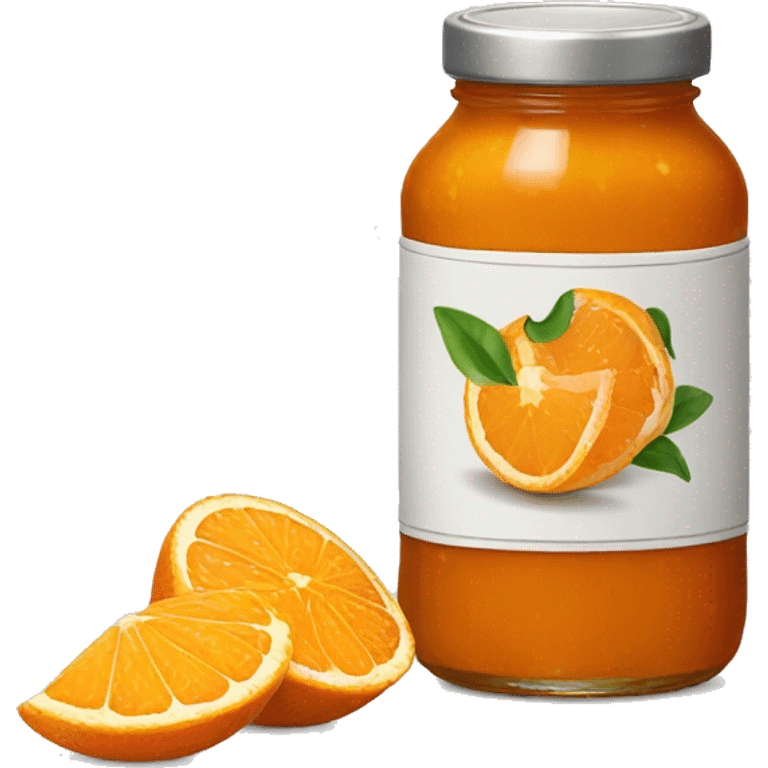 orange marmalade emoji