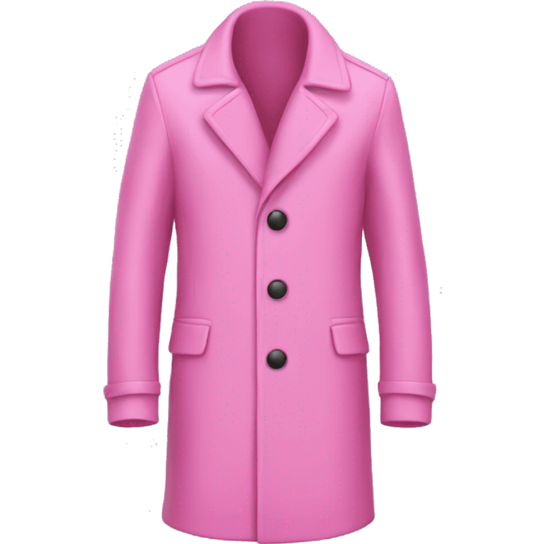 Pink coat emoji