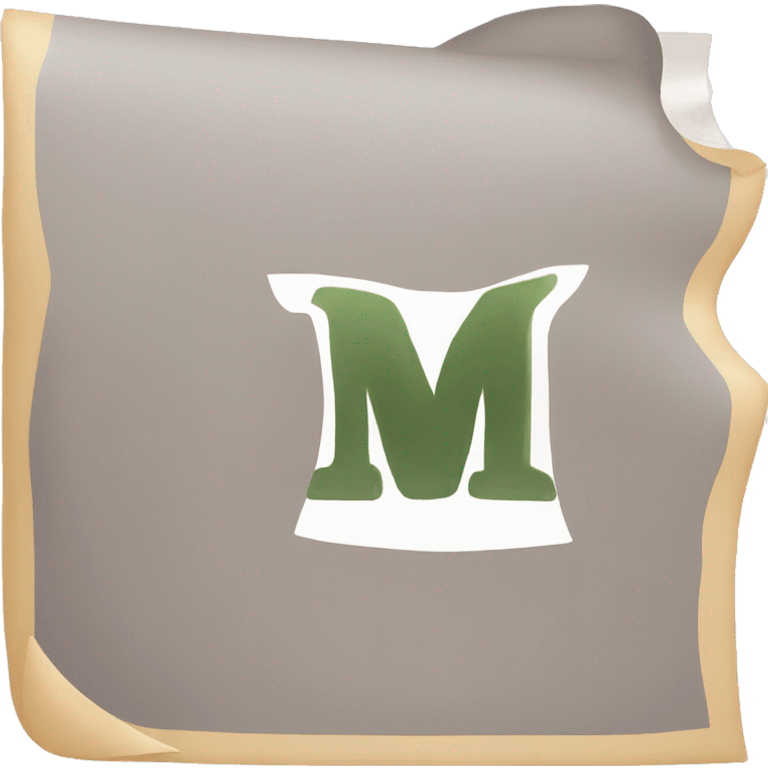 letters M and R emoji