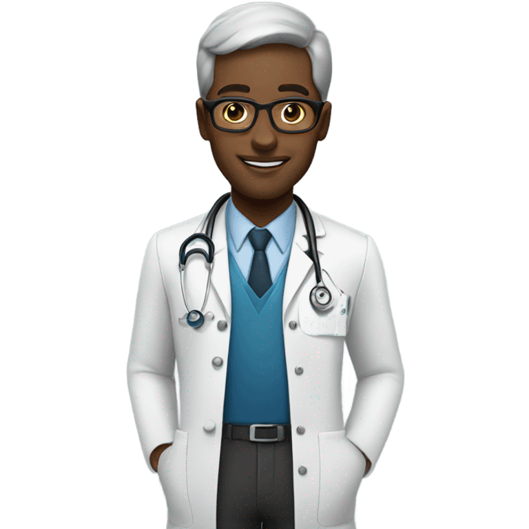 Good black doctor saying you got this  emoji