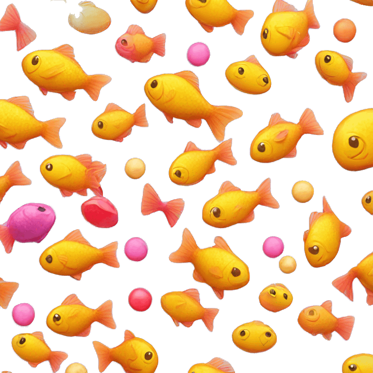 fish shaped candy emoji