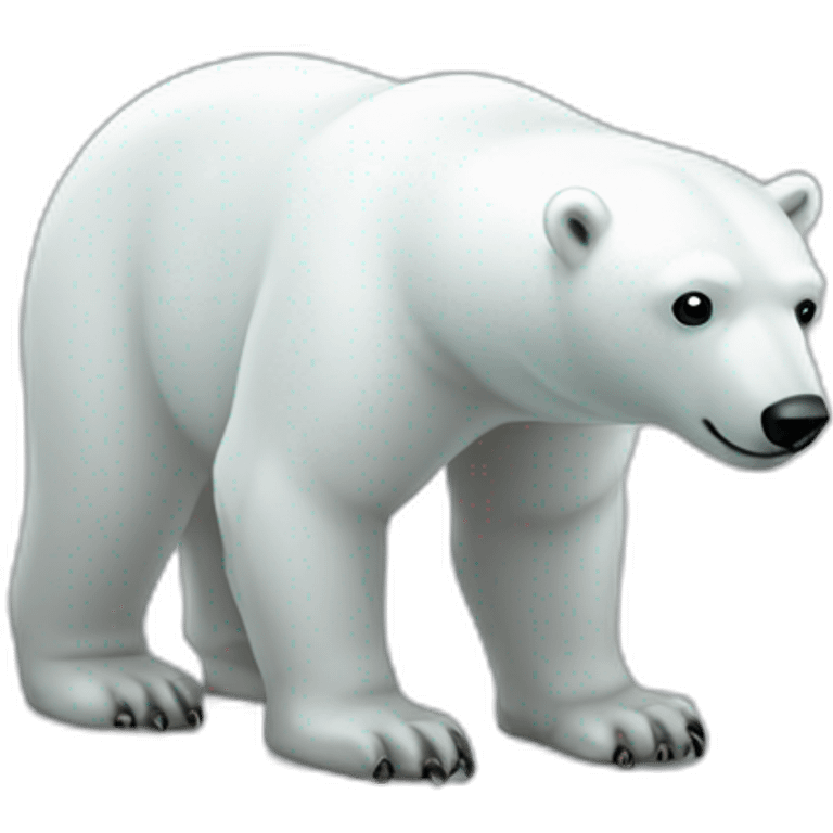 Iot tech polar bear emoji