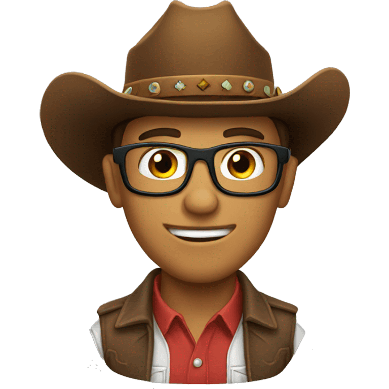 geek cowboy emoji