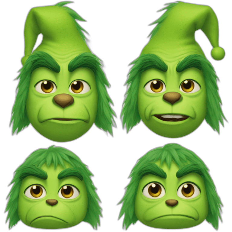 Le grinch emoji