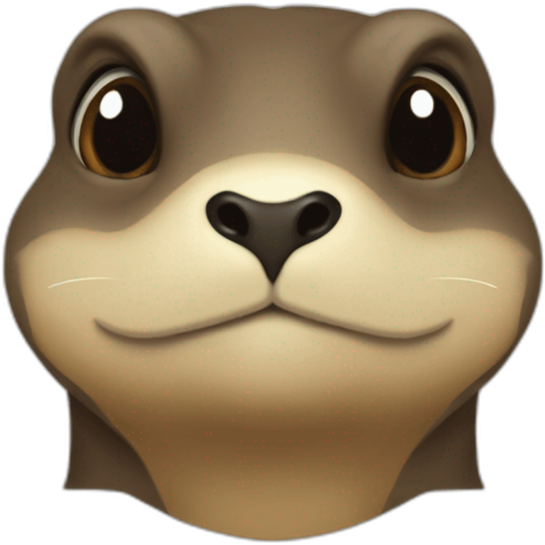 Tortue loutre emoji