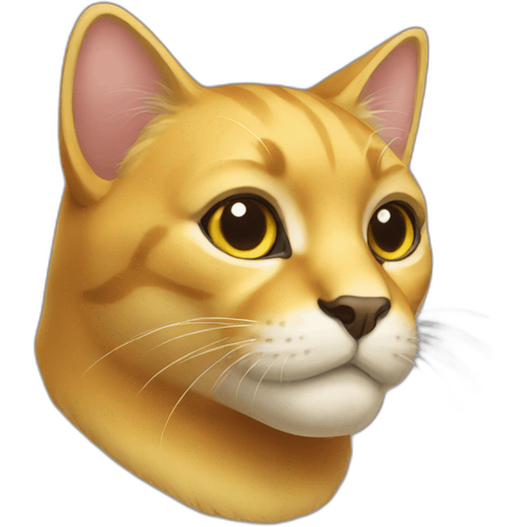 golden cat emoji