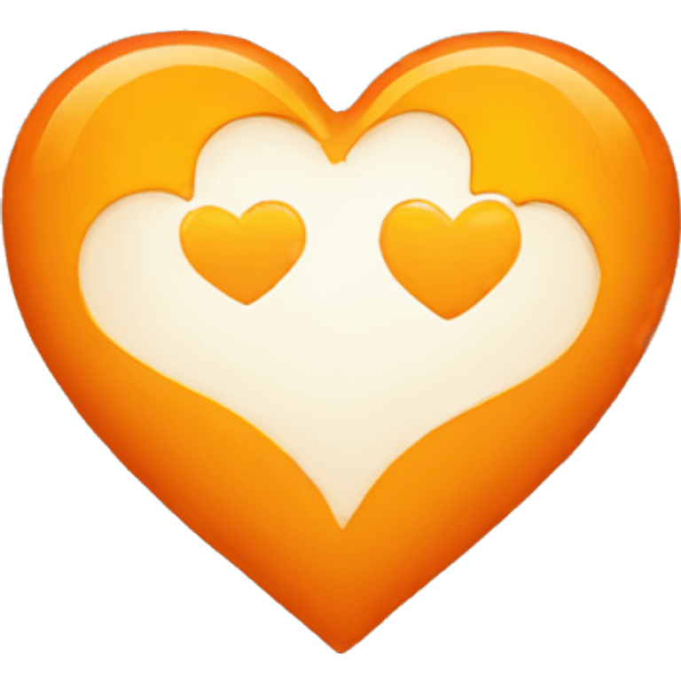 orange heart emoji