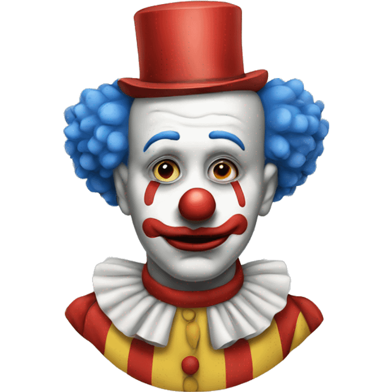 sad clown emoji