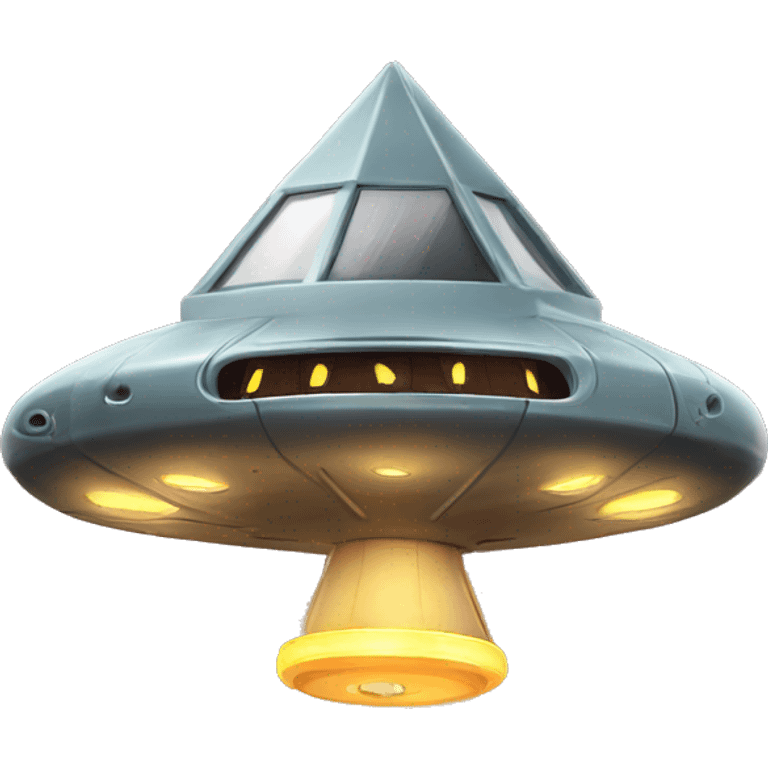 UFO alien spaceship birdhouse  emoji