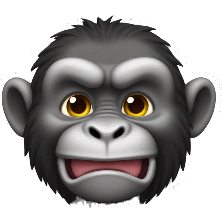 Monkey in a hellcat emoji