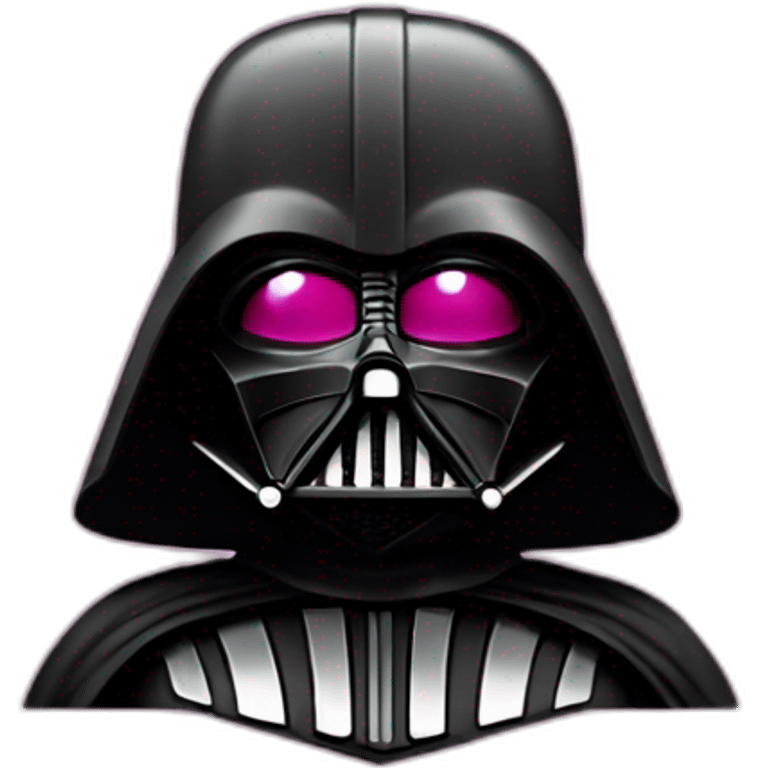 Dark vador pink emoji